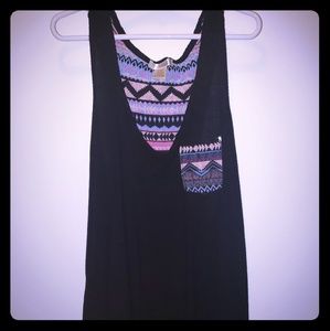 Knit Design Tank Top